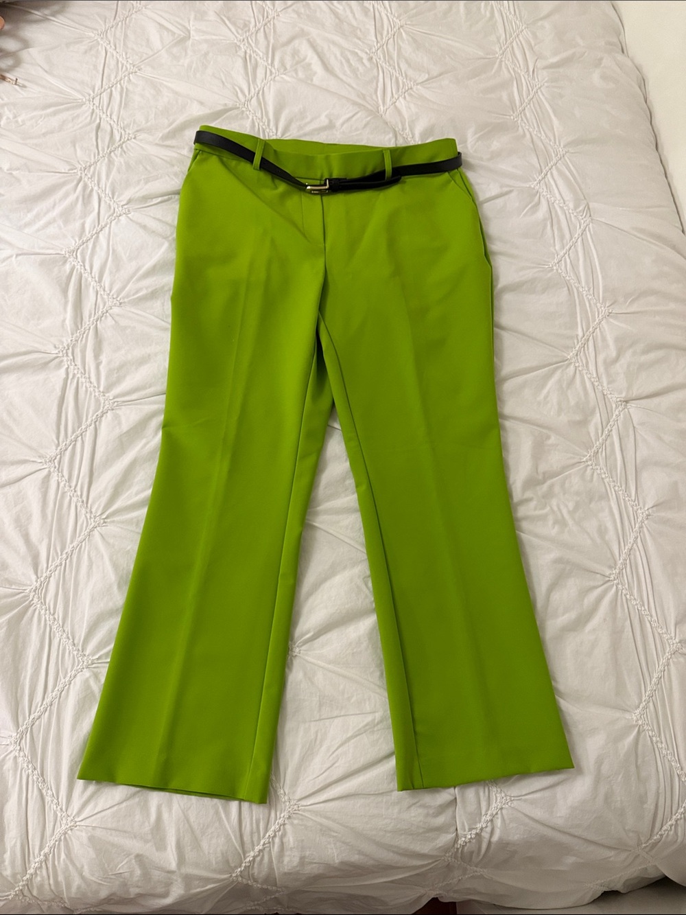 Nicole Miller Lime Green Men’s Chinos